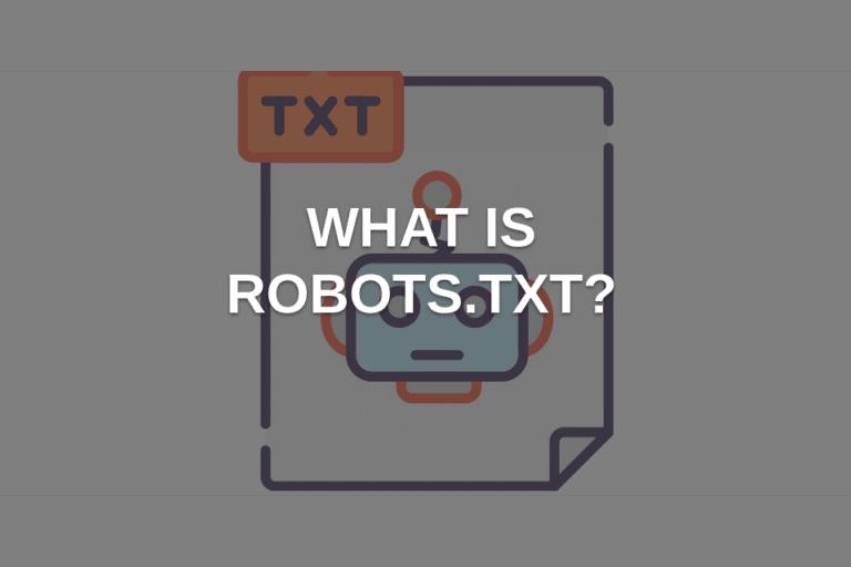 What is robot.txt file? A SEO Guide for robots.txt